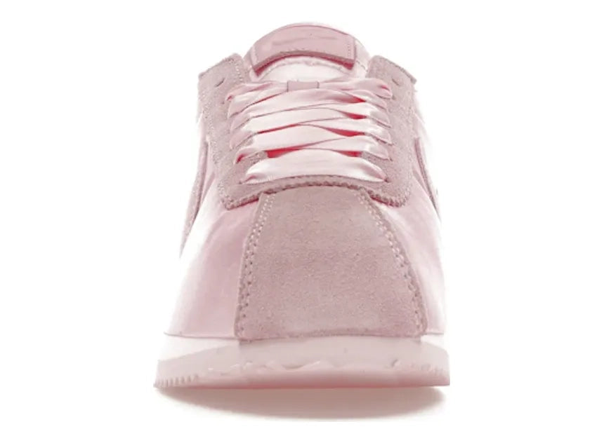 Nike Cortez Textile Satin Rose Doux (Femme)