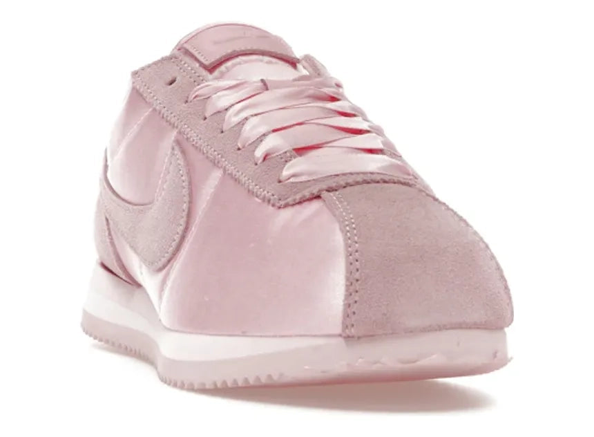 Nike Cortez Textile Satin Rose Doux (Femme)