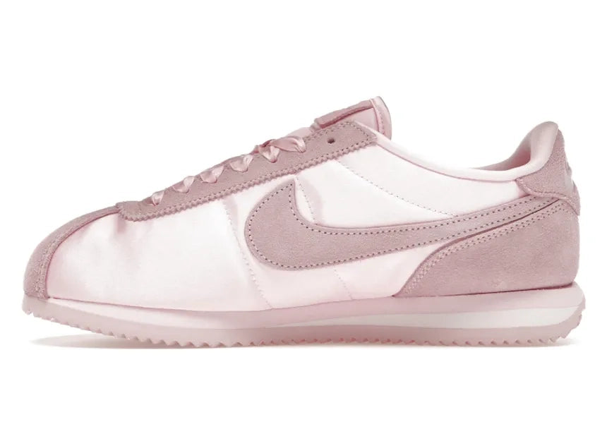 Nike Cortez Textile Satin Rose Doux (Femme)