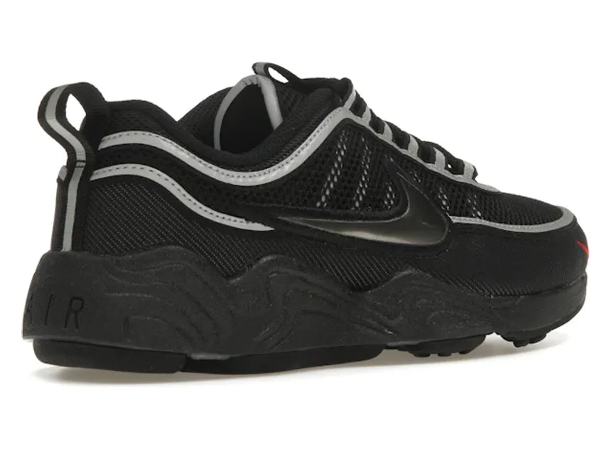 Nike Air Zoom Spiridon Black Metallic Silver