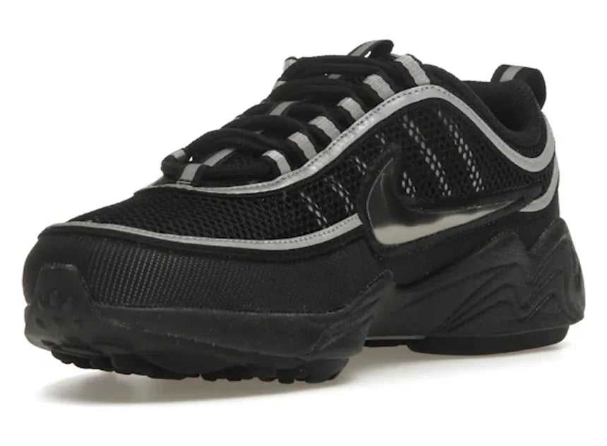 Nike Air Zoom Spiridon Black Metallic Silver