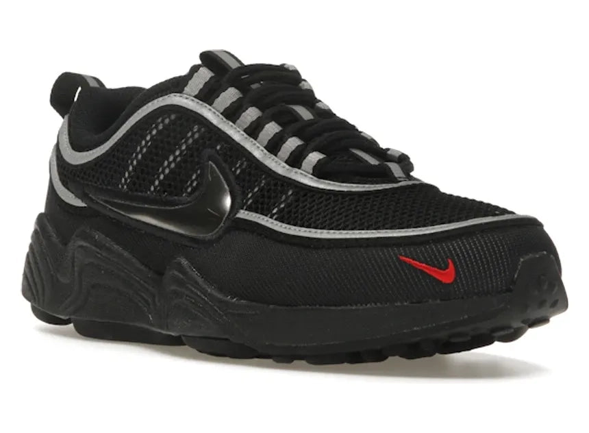 Nike Air Zoom Spiridon Black Metallic Silver
