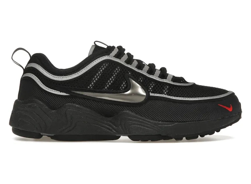 Nike Air Zoom Spiridon Black Metallic Silver