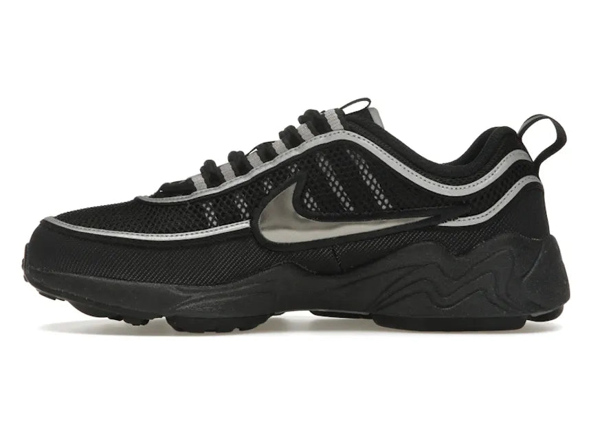Nike Air Zoom Spiridon Black Metallic Silver