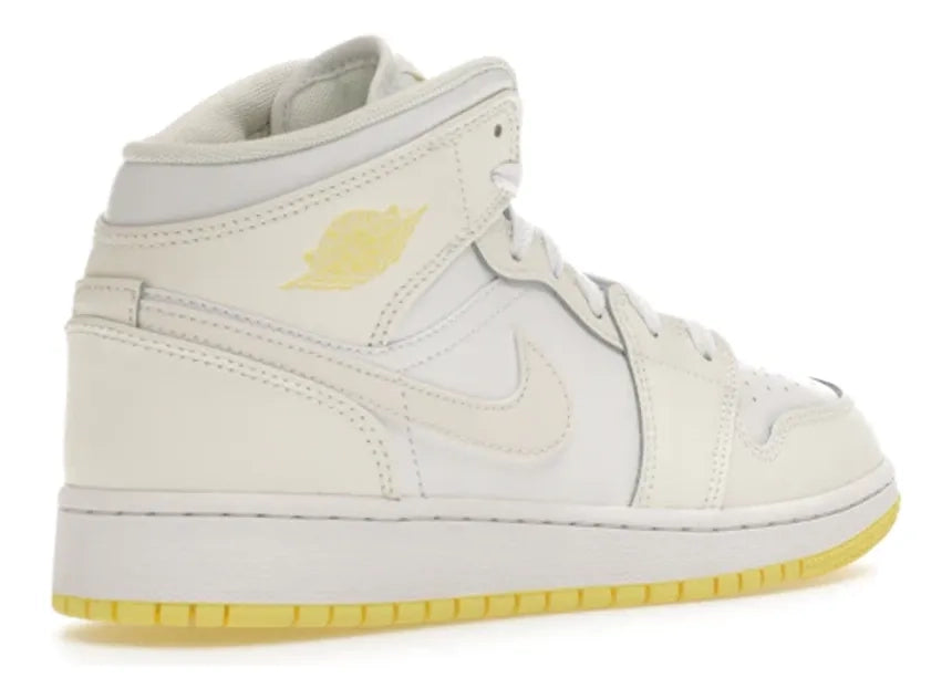 Jordan 1 Mid Sail Light Laser Orange (GS)