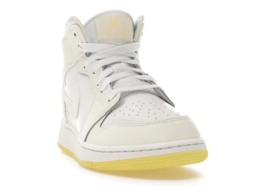 Jordan 1 Mid Sail Light Laser Orange (GS)