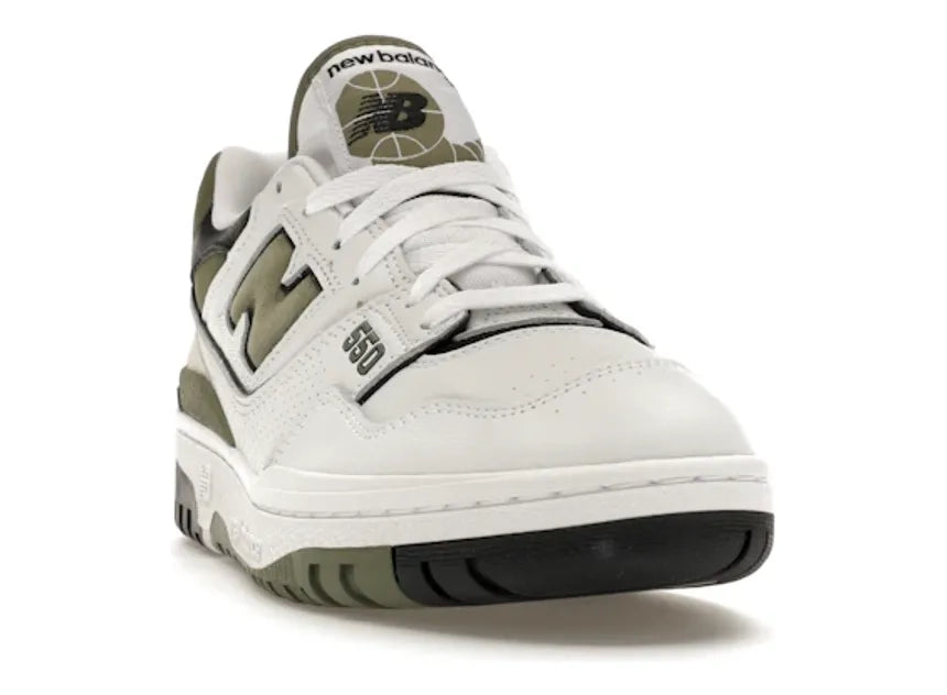 New Balance 550 White Dark Olivine