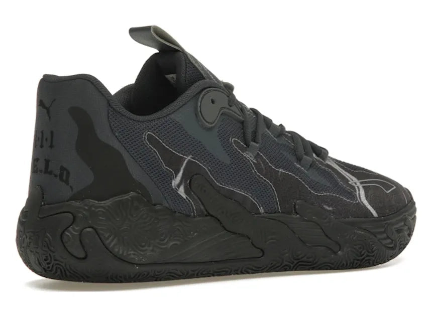 Puma LaMelo Ball MB.03 Lo Black Strong Grey