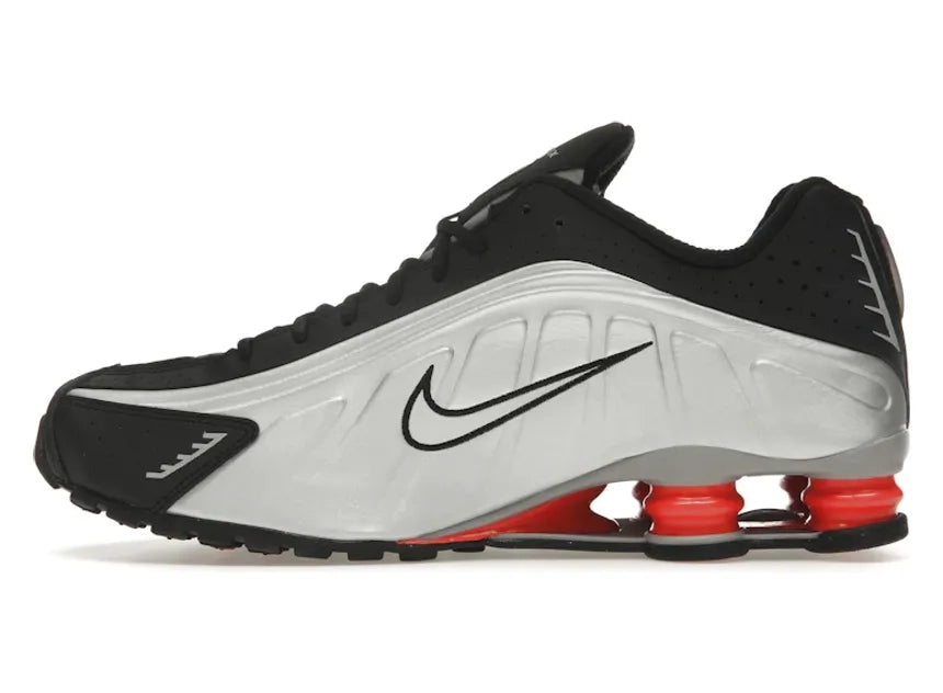 Nike Shox R4 Black Metallic Silver (2025)