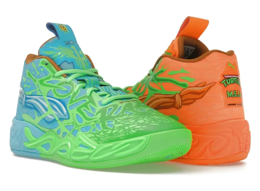 Puma LaMelo Ball MB.04 Teenage Mutant Ninja Turtles Leonardo & Michelangelo