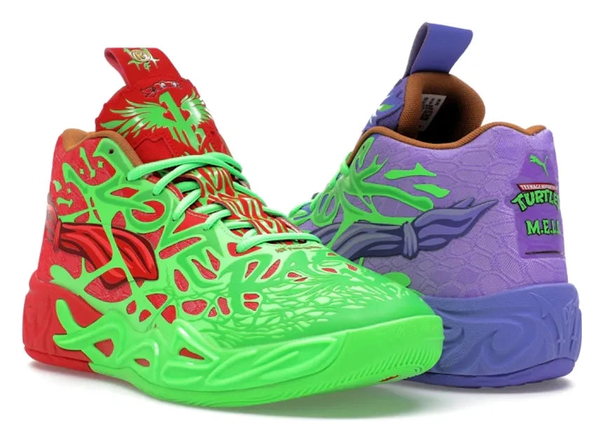 Puma LaMelo Ball MB.04 Teenage Mutant Ninja Turtles Raphael & Donatello