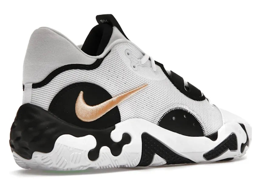 Nike PG 6 White Black Orange Chalk