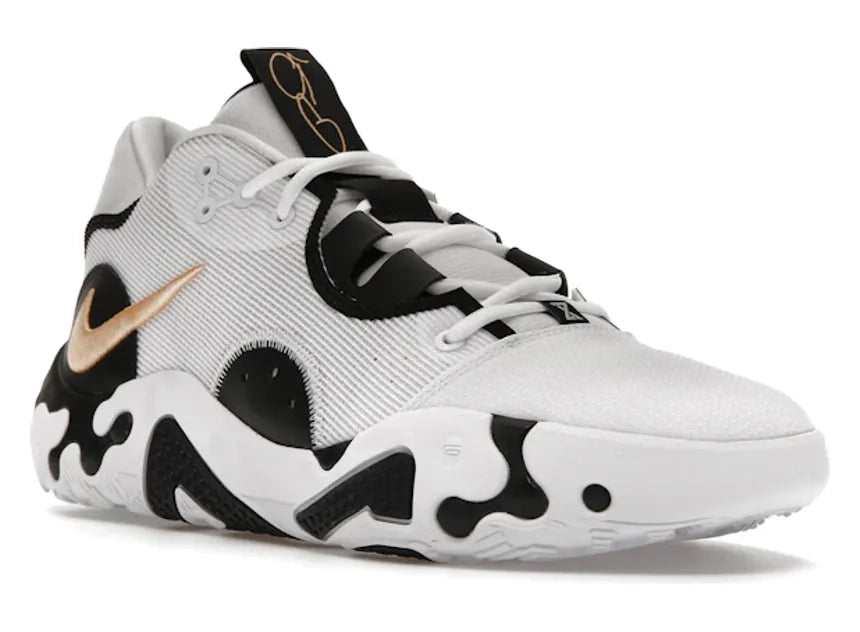 Nike PG 6 White Black Orange Chalk