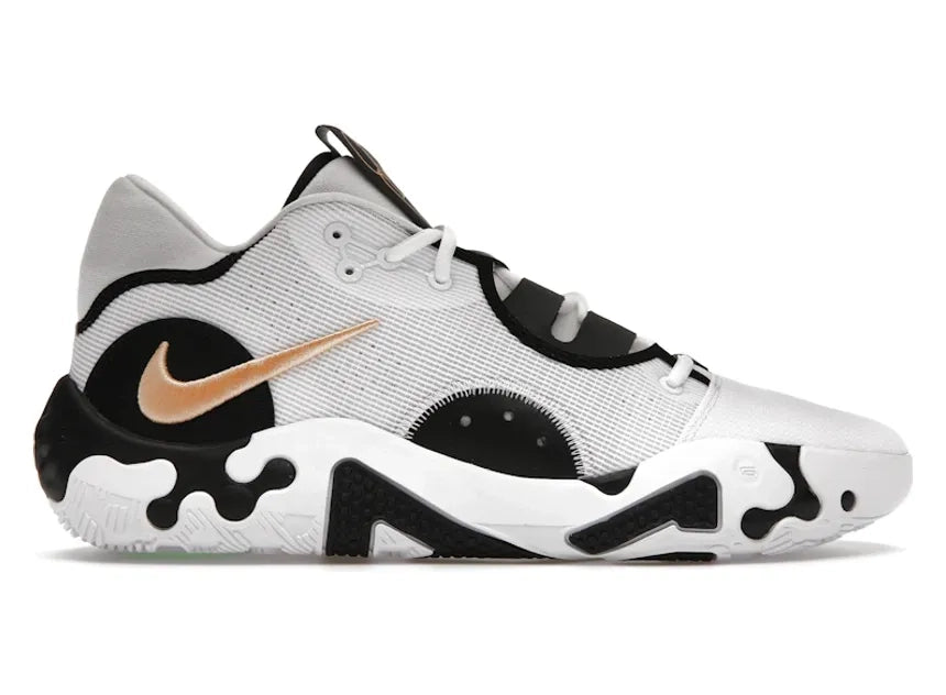 Nike PG 6 White Black Orange Chalk