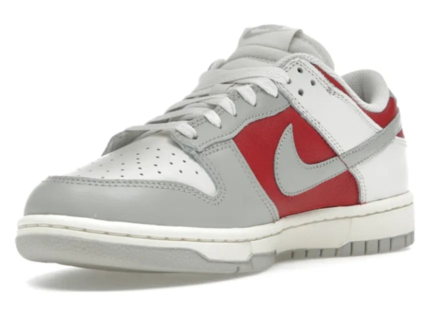 Nike Dunk Low Light Iron Ore Gym Red