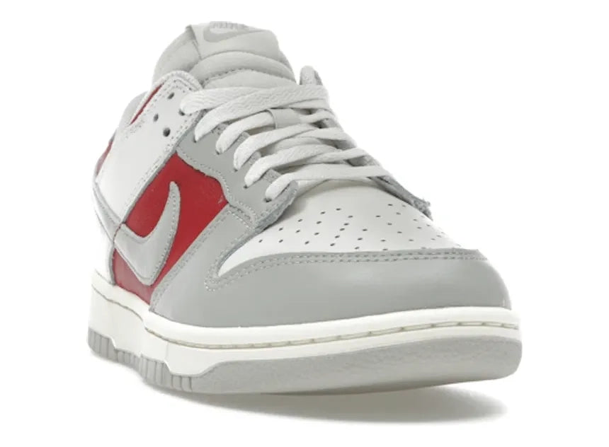 Nike Dunk Low Light Iron Ore Gym Red