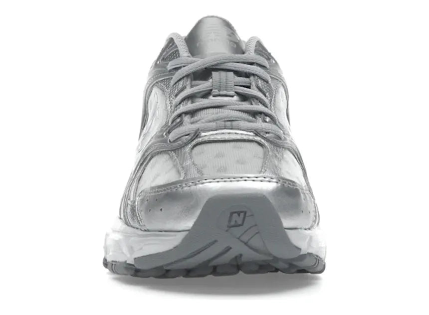 New Balance 530 Silver Metallic Raincloud Polka Dots