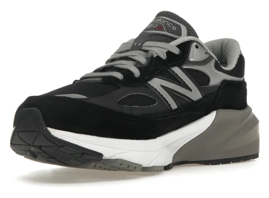 New Balance 990v6 MiUSA Black Grey White (Women's)