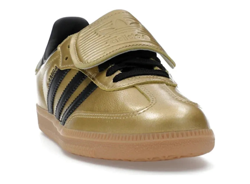 adidas Samba LT Gold Metallic Black Gum (Women's)