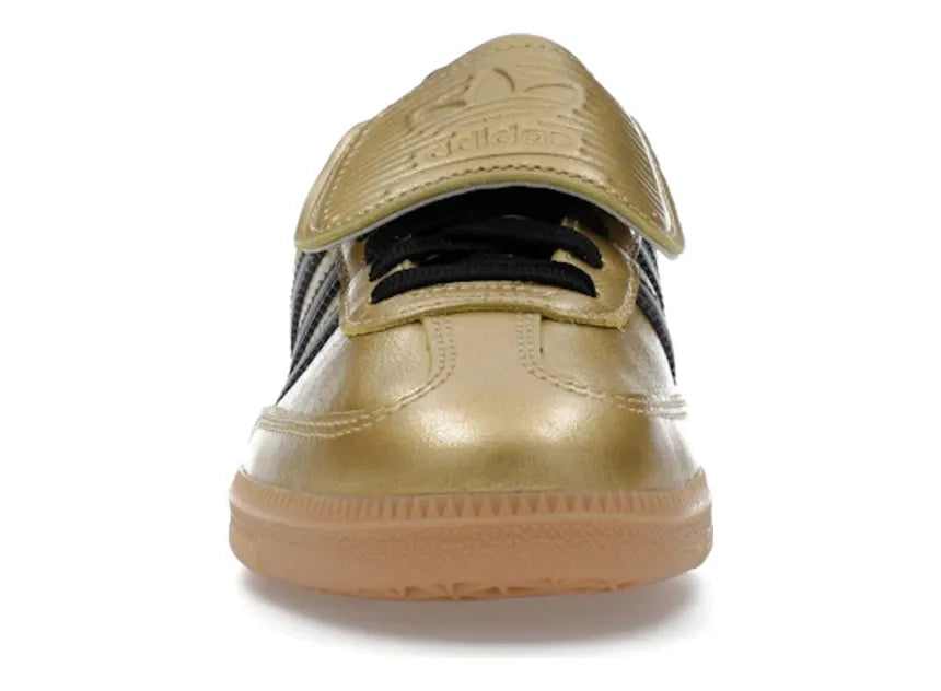 adidas Samba LT Gold Metallic Black Gum (Women's)