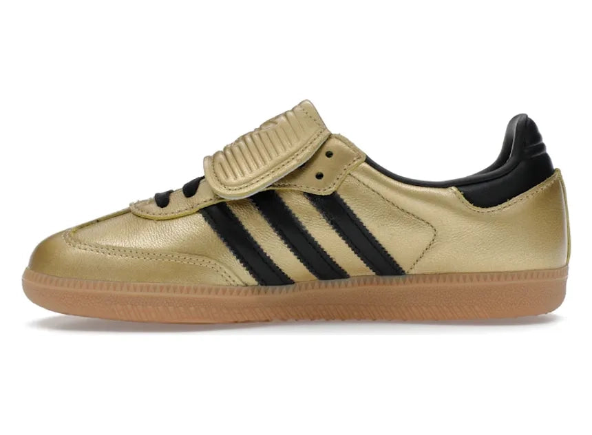 adidas Samba LT Gold Metallic Black Gum (Women's)