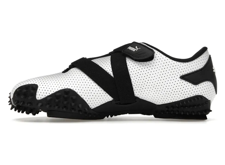 Puma Mostro Perforated Leather White Black
