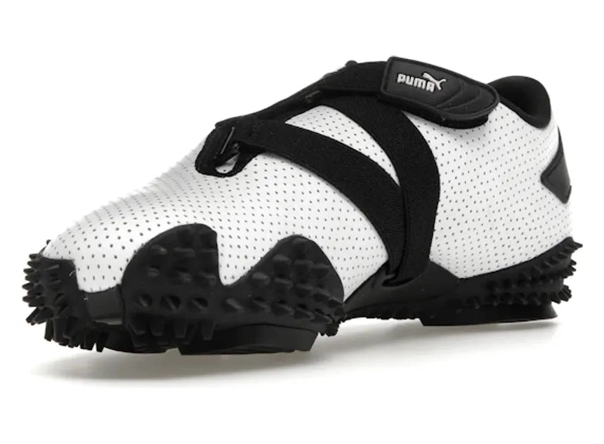 Puma Mostro Perforated Leather White Black