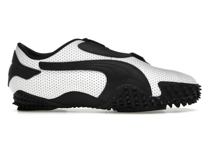 Puma Mostro Perforated Leather White Black