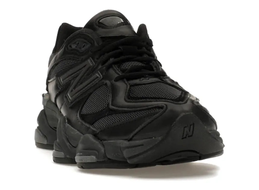 New Balance 9060 Triple Black Leather