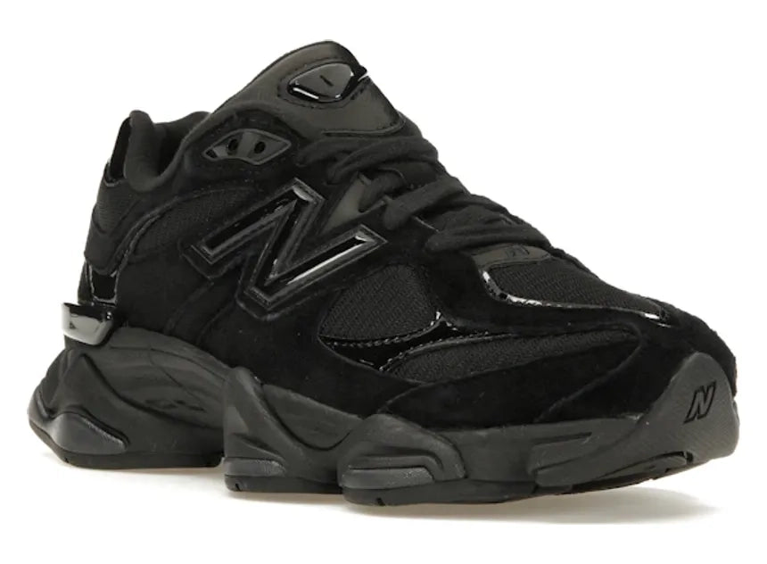 New Balance 9060 Triple Black Patent