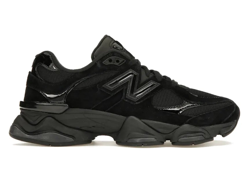 New Balance 9060 Triple Black Patent