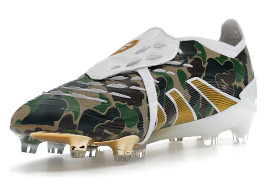 adidas Predator Elite Foldover Tongue FG Bape Green Camo