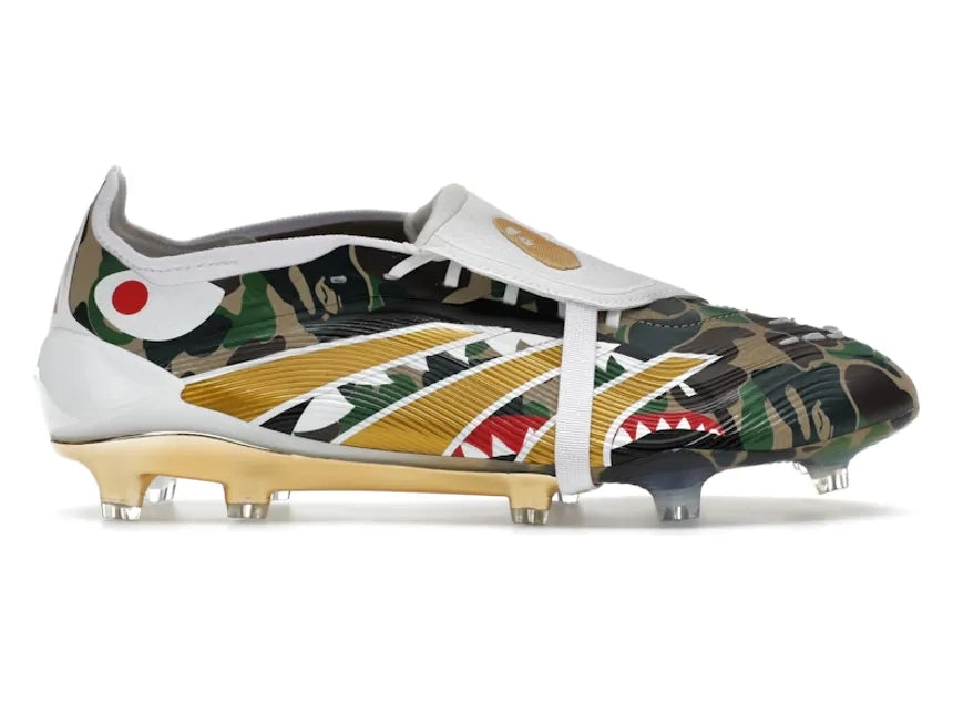 adidas Predator Elite Foldover Tongue FG Bape Green Camo